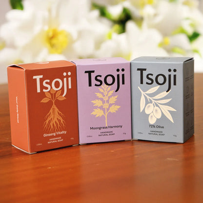 Tsoji Discovery Box 3.88 oz per bar · Set of 3
