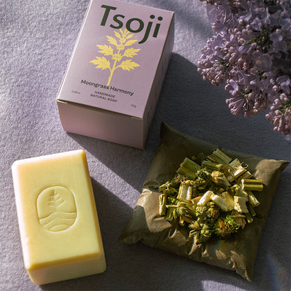 Tsoji Yin & Yang Shower Duo Soap Bars 3.88 oz per bar · Set of 2