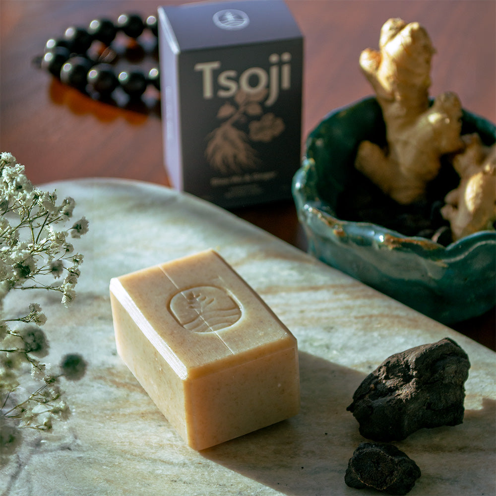 Tsoji Yin & Yang Shower Duo Soap Bars 3.88 oz per bar · Set of 2